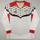 2016/2017 Palestino Deportivo White  Long Sleeve Retro Soccer Jersey