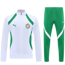 25/26 Senegal White Jacket Tracksuit
