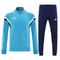 25/26 AD Lake Blue Jacket Tracksuit #2314湖蓝色