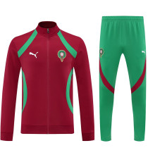 25/26 Morocco Maroon Jacket Tracksuit