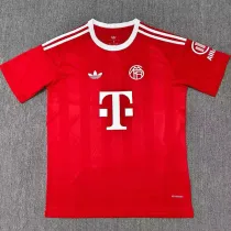 25/26  Bayern Goalkeeper Red Fans Soccer Jersey
