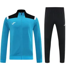 25/26 JM Lake Blue Jacket Tracksuit #2309湖蓝色