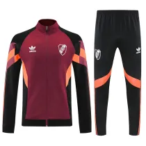 25/26  River Plate Maroon Jacket Tracksuit
