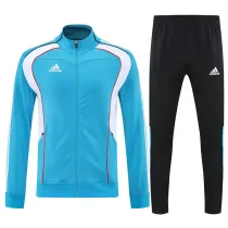 25/26 AD Lake Blue Jacket Tracksuit #2313湖蓝