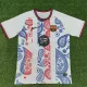 25 /26 BAR White Special Edition  Fans Soccer Jersey(黑色spotify)