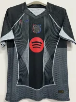 25 /26 BAR Grey Black Special Edition  Player Version Soccer Jersey