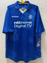 2002/2003 Rangers Home Retro Soccer Jersey(Do not print the number）