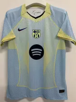 25 /26 BAR Light Blue  Special Edition  Player Version Soccer Jersey