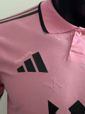 25/26 Inter Miami Pink Player Version  Polo Shirts