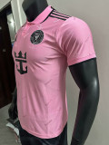 25/26 Inter Miami Pink Player Version  Polo Shirts