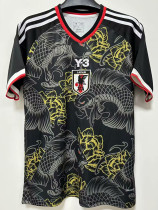 25/26 Japan(Y-3) Koi Fish Black Player Version  Soccer Jersey