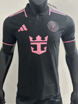 25/26 Inter Miami Black Player Version  Polo Shirts