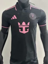 25/26 Inter Miami Black Player Version  Polo Shirts