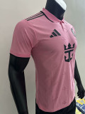 25/26 Inter Miami Pink Player Version  Polo Shirts