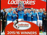 2015/2016 Rangers Home Retro Soccer Jersey