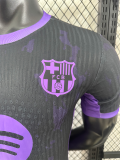 25 /26 BAR Black Purple Special Edition Player Version Soccer Jersey(紫色大胸花）