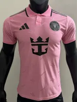25/26 Inter Miami Pink Player Version  Polo Shirts