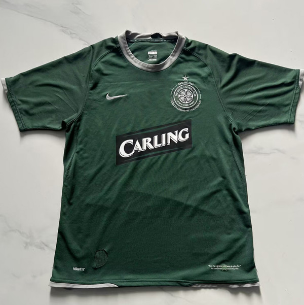 2006/2007 Celtic UEFA Champions League 40th Anniversary Edition Retro Soccer Jersey