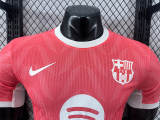 25 /26 BAR Pink Special Edition Player Version Soccer Jersey(白色大胸花）