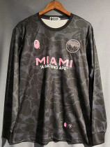 23/24 Inter Miami Purple Black Special Edition Long Sleeve Soccer Jersey