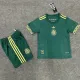 25/26  Mexico Green Gold Cup Kids Soccer Jersey#胸前金标