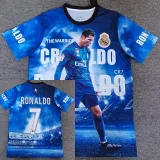 25/26 RMA C-Ro Anniversary Edition Blue Fans Soccer Jersey#带7号