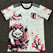 25/26 Japan White Fox Fans  Soccer Jersey