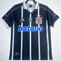 1999/2000 Corinthians Away Retro Soccer Jersey