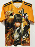 25/26 Japan Female Warrior Golden Fans  Soccer Jersey