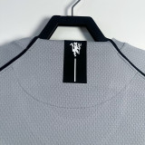 2007/2008 Man Utd Goalkeeper Grey Retro Soccer Jersey