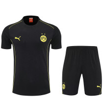 25/26  Dortmund Black Training Short Suit