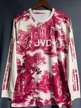 23/24 ARS Pattern Special Edition Pink Red Long sleeve  Fans Soccer Jersey（长袖）