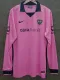 2013/2014 Boca Pink  Long Sleeve Retro Soccer Jersey