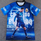 25/26 RMA C-Ro Anniversary Edition Blue Fans Soccer Jersey#带7号