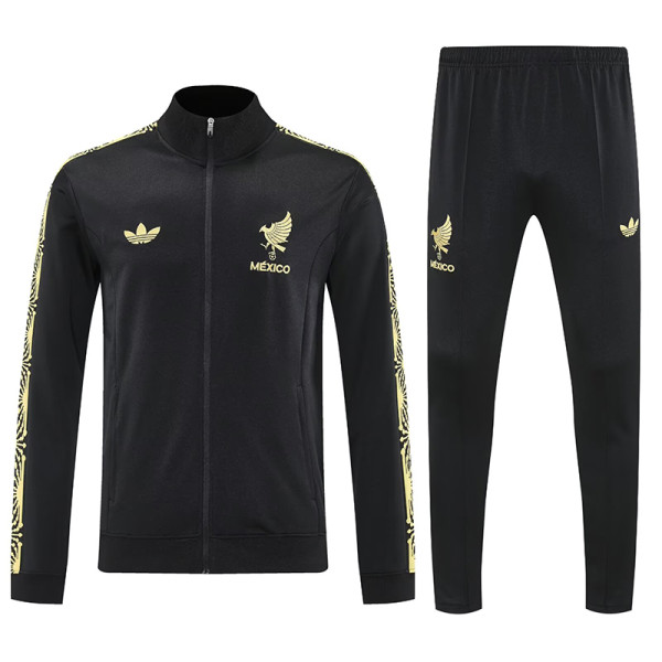 25/26  Mexico Gold Cup Black Retro Jacket Tracksuit