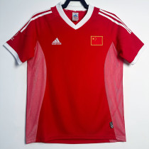 2002 China Home   Retro  Soccer Jersey
