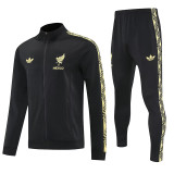 25/26  Mexico Gold Cup Black Retro Jacket Tracksuit