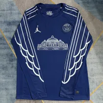 24/25 PSG  Third Cathedral Joint Edition  Long Sleeve Fans Soccer Jersey