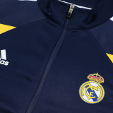 25/26 RMA  Royal Blue Retro Jacket Tracksuit#F04