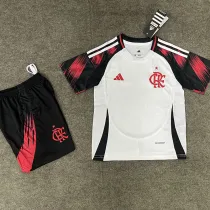 25/26 Flamengo Away Kids  Soccer Jersey