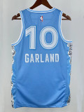 24/25 Cleveland Cavaliers GA RL  AND #10 Blue City EditionTop Quality Hot Pressing  NBA Jersey