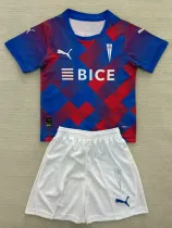 25/26 Universidad Catolica Third Kids  Soccer Jersey