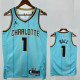 24/25 Clippers BALL # 1 Light Green City Edition Top Quality Hot Pressing NBA Jersey