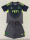 25/26 Austin FC Goalkeeper Black Kids Soccer Jersey