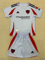 25/26  Dallas Away Kids  Soccer Jersey(带章）