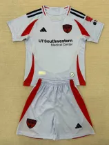 25/26  Dallas Away Kids  Soccer Jersey(带章）