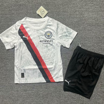 25/26 Man City Away Kids Soccer Jersey