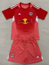 25/26 New York Red Bulls  Goalkeeper Orange Kids Soccer Jersey