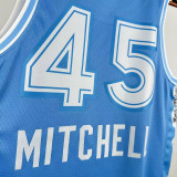 24/25 Cleveland Cavaliers MITCHELL #45 Blue City EditionTop Quality Hot Pressing  NBA Jersey
