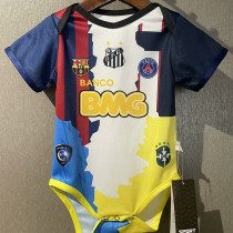 25/26 NEYMAR JR Commemorative Edition   Baby Infant Crawl Suit(背带NEYMAR JR #11号）